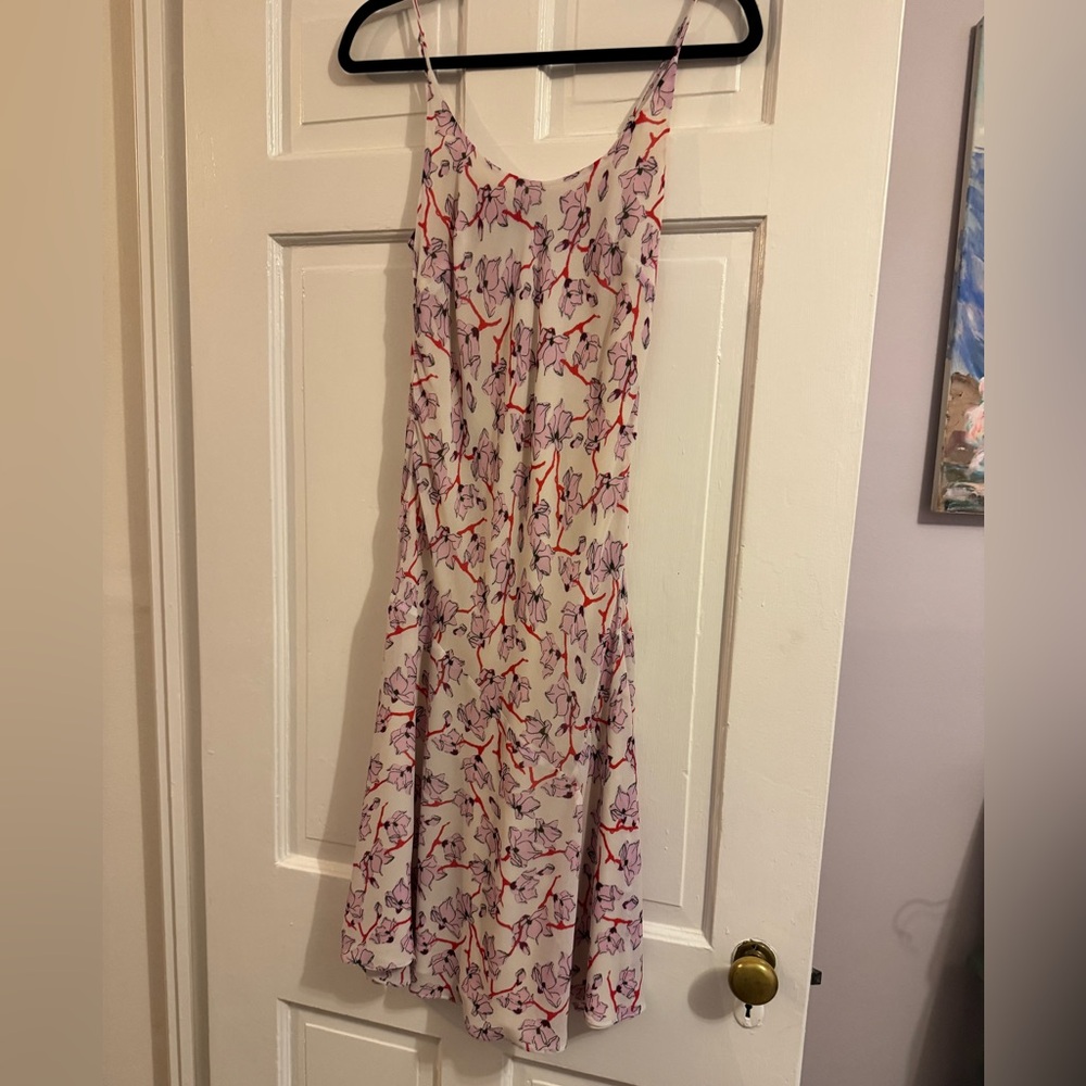rag & bone x Revolve Eva Floral Slip Dress in Pink and Red Floral, EUC, Size 0